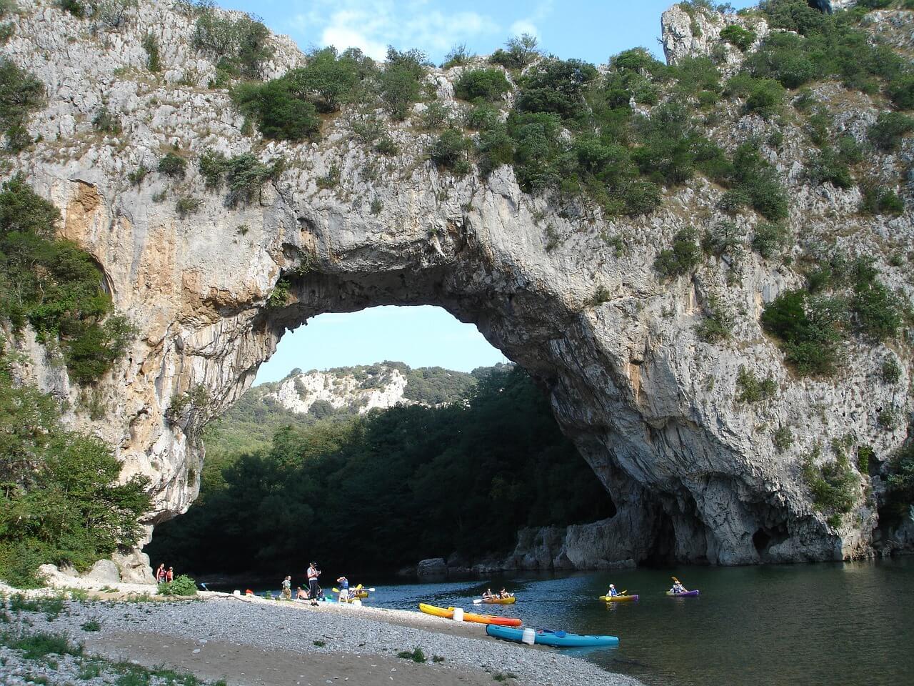 Kayak sur l'Ardèche-pixabay